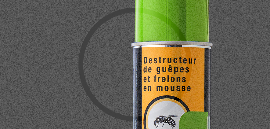  Destructeur de guêpes et frelons en mousse II
